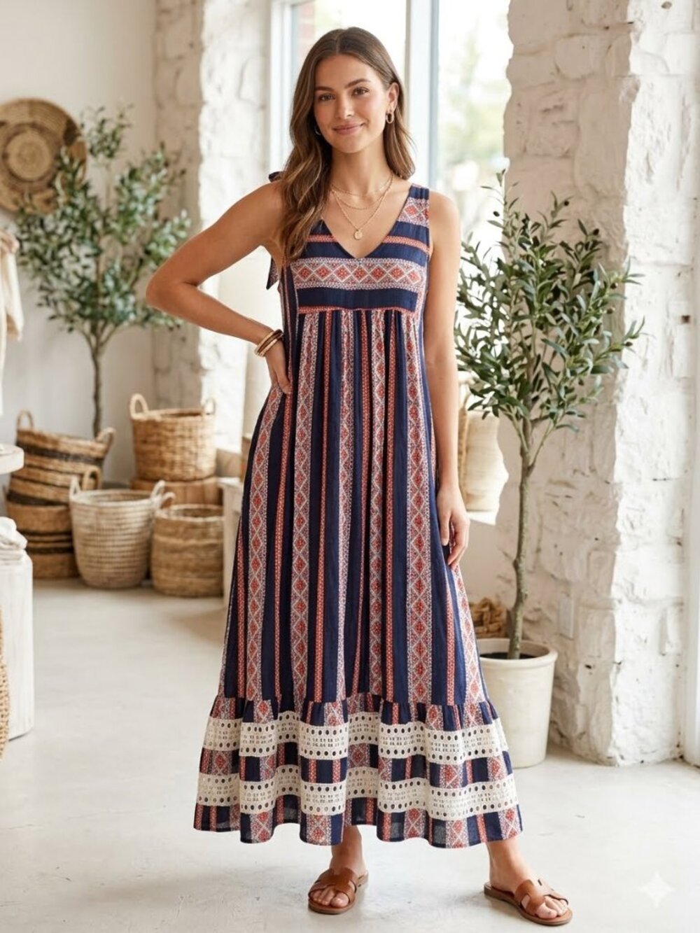 Beautiful! Long Maxi Sand & Spirit Summer Dress